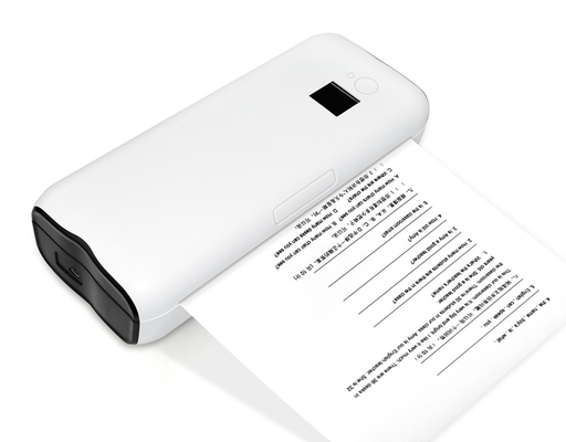 Drahtloser tragbarer Drucker Kleiner BT-Dokumentendrucker für A4-Papier, 210 mm