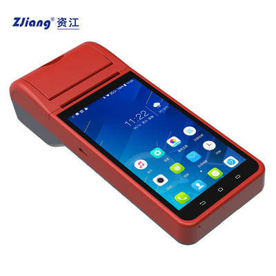Hand-Zahlungs-Terminalmaschine Position Android mit QR Code-Thermal-Drucker