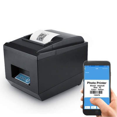 Mobiler drahtloser thermischer RS232 3 Empfangs-Drucker Wifi Lan For Kitchen des Zoll-80mm