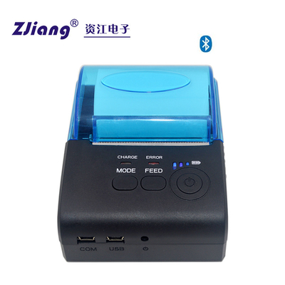 58 mm tragbarer Mini-Bluetooth-Thermodrucker für Android IOS ZJ-5805