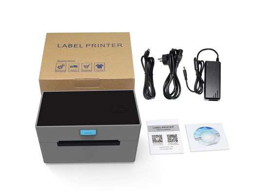4-Zoll-Thermoetiketten-Versanddrucker, kompatibel mit Shopify Amazon
