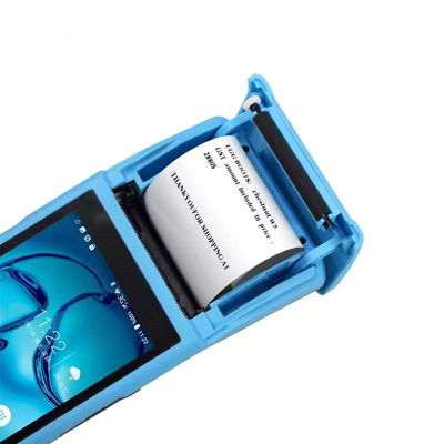 Bluetooth / USB 5,5-Zoll-Android-POS-Terminal mit eingebautem 58-mm-Drucker
