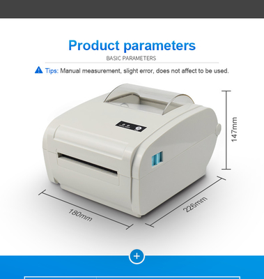 Thermischer Porto-Aufkleber-Drucker USB-Barcode 4 Zoll Etikettendrucker