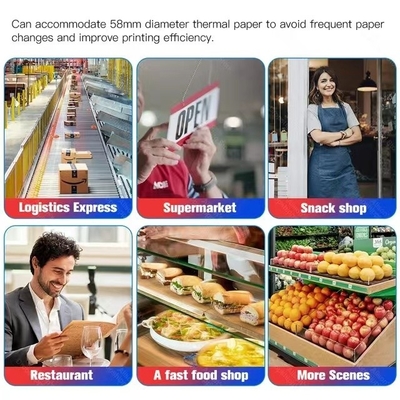 Handgerät-Android-Touch Screen aller ein in den Positions-System-Kassenterminalsystemen