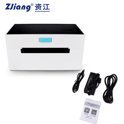 Tragbares Bluetooth-Passagierlisten-Thermal 4 Zoll-Etikettendrucker USB LAN ZJ9220