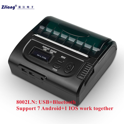 Tragbarer Thermalempfangs-Drucker Wireless For Android Bluetooths 3 Zoll-80mm
