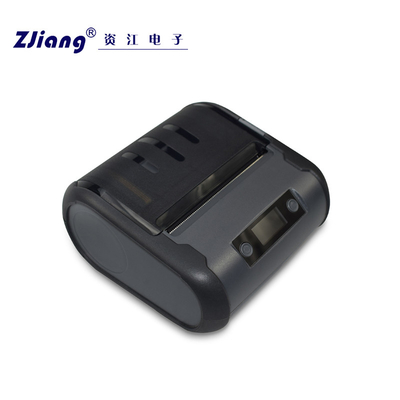 Schwarzes tragbare 80mm TSPL CPCL 3 Zoll-Etikettendrucker 6x4 Bluetooth