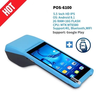 USB NFC PDA Thermal-Drucker 58mm With1D 2D QR Position Barcode-Scanner