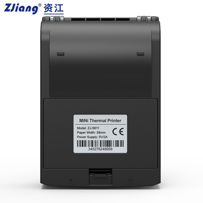 Thermal-Drucker Anschluss-Androids Bluetooth 58mm Zjiang 5811dd