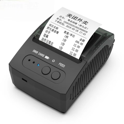 Tragbarer thermischer direkter Drucker Mini Bluetooth Printer Position 58mm