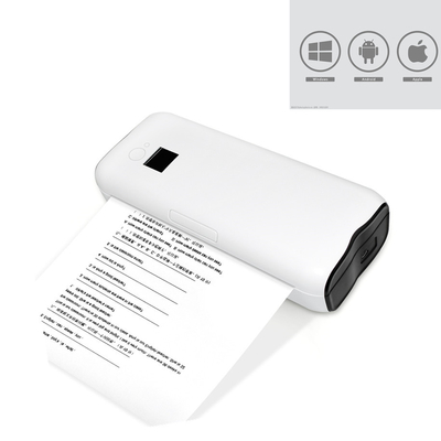Tragbarer Thermodrucker für Android- und iOS-Telefone, drahtloser mobiler A4-Reisedrucker