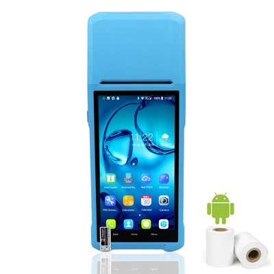 Android Hand-Positionsterminalmaschinen-intelligenter Kassierer With Printer