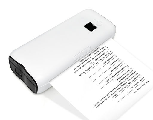 Drahtloser tragbarer Drucker Kleiner BT-Dokumentendrucker für A4-Papier, 210 mm